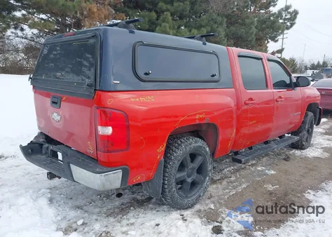 2008 Chevrolet Silverado 1500 Ltz from USA, damaged, VIN 2GCEK13M781157190